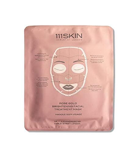 Image of 111SKIN Rose Gold Brightening Facial Treatment Mask - 1 Mask 30ml/ 1.01fl.oz