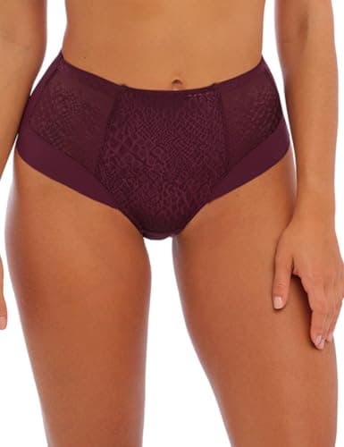 Image of Fantasie Women's Envisage High Waist Brief, Mulberry, S
