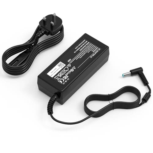 Image of BIUBOTY 45W Laptop Charger Compatible with HP Elitebook Chromebook Pavilion Envy Spectre Touchsmart Notebook Probook Charger HP 250 G7 G6 255 G7 741727-001 19.5V 2.31A Power Adapter Cable[4.5x3mm]