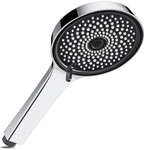 Image of Magichome 5 Modes High Pressure Shower Head with 120mm Wide Panel, Large Universal Bathroom Powerful Shower Head for Low Water Pressure