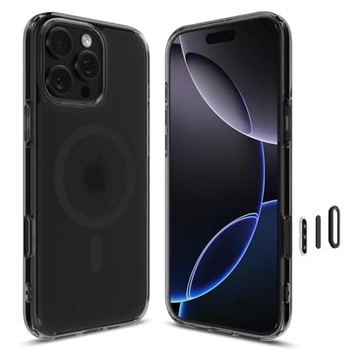 Image of Spigen Ultra Hybrid T MagFit Case for iPhone 16 Pro [Camera Control Covered] [MagSafe Compatible] - Frost Black