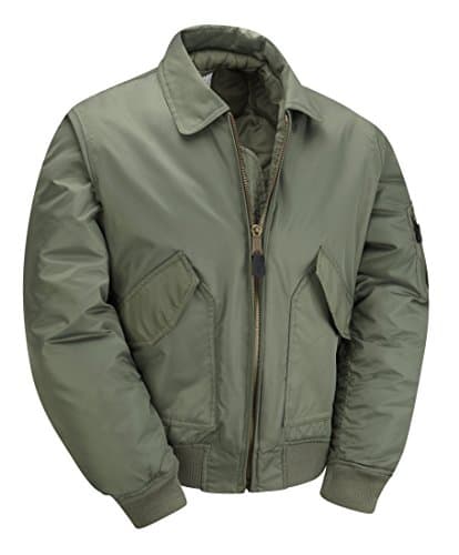 Image of MA2 CWU Bomber Flight Jacket - Olive (M)