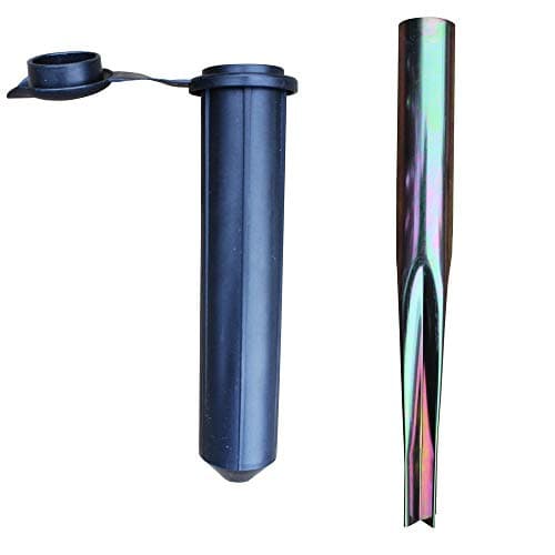 Image of JVL Heavy Duty Multi-Fit Ground Soil Spear Spike with Adaptor to Fit 32 and 40 mm Diameters with Plastic Adaptor