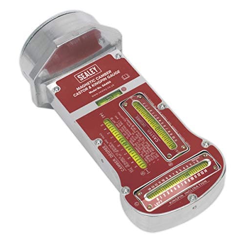 Image of Sealey Ga450 Magnetic Camber Castor And Kingpin Gauge