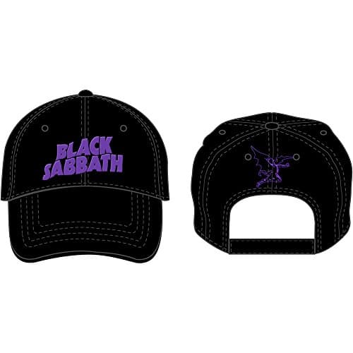 Image of Black Sabbath Demon & Logo Official Baseball Cap