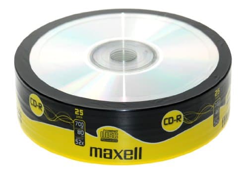 Image of Maxell CD-R80XL - 10 x CD-R - 700 MB ( 80min ) 52x - cakebox - storage media