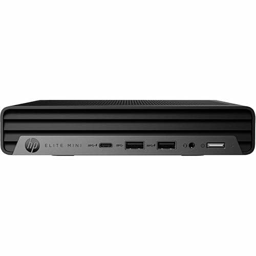 Image of HP Elite Mini 800 G9 Desktop Computer - Intel Core i5 14th Gen i5-14500T - vPro Technology - 16 GB - 256 GB SSD - Desktop Mini