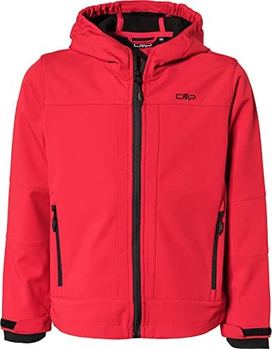 Image of CMP - Kid Jacket Fix Hood, Ferrari-Black, 128