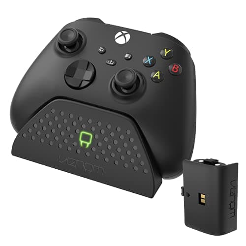 Image of Venom Charging Dock with Rechargeable Battery Pack - Black (Xbox Series X & S/Xbox One)