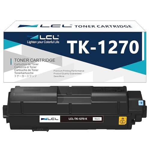Image of LCL TK-1270 Toner Cartridge Replacement for Kyocera TK1270 TK-1270 Replacement for Kyocera Ecosys MA4000x MA4000fx MA4000wifx (1 Black)