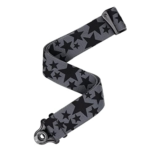 Image of D'Addario Auto Lock Guitar Strap, Skater Stars