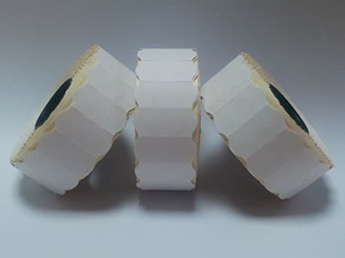 Image of Sato S26 26mm x 12mm Price Gun Labels - White Peelable - 10 Rolls / 15,000 Labels
