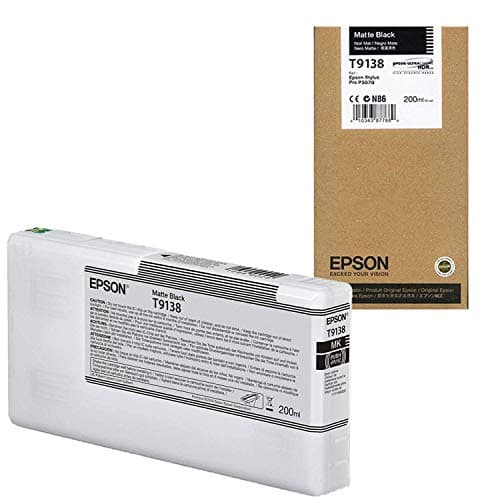 Image of Epson T9138 Matte Black Ink Cartridge (200ml)