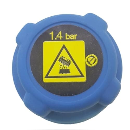 Image of Yuiturt Car Radiator Expansion Tank Cap, Radiator Cap for Fiat 500, Doblo, Ducato, Fiorino, Qubo, Grande Punto, Panda, Citroen Relay, Nemo, Peugeot Boxer, Bipper, Ford KA, 1306F8, 46799364, 1559509