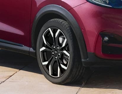 Image of Ford Genuine Puma 18" Alloy Wheel 5x2 Y Spoke Absolute Black 2019-Onwards 2590152