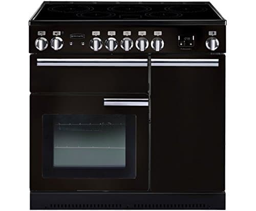 Image of Rangemaster Professional Plus PROP90EIGB/C 90cm Electric Range Cooker with Induction Hob - Black
