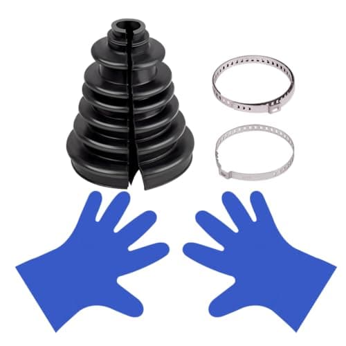 Image of XTPTFABS CVS18 Universal Split Constant Velocity Gaiter, Universal CV Boot Kit Split Joint Gaiter Stretchable Replacement Car Auto Parts