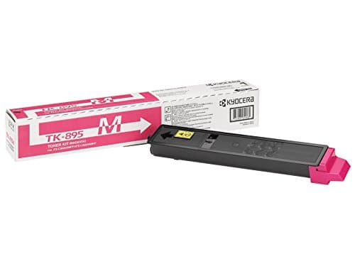 Image of Kyocera TK-895M Toner Magenta, 6,000 Pages, Original Premium Printer Cartridge 1T02K0BNL0 for ECOSYS FS-C8020MFP, FS-C8025MFP, FS-C8520MFP, FS-C8525MFP