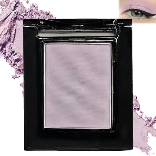 Image of Matte Purple Eyeshadow Palette - Highly Pigmented Long-Lasting Makeup Look Is Suitable for Women, Ultra-Blendable, Slate Gray Purple Eye Shadow - Metallic Pigmented Color