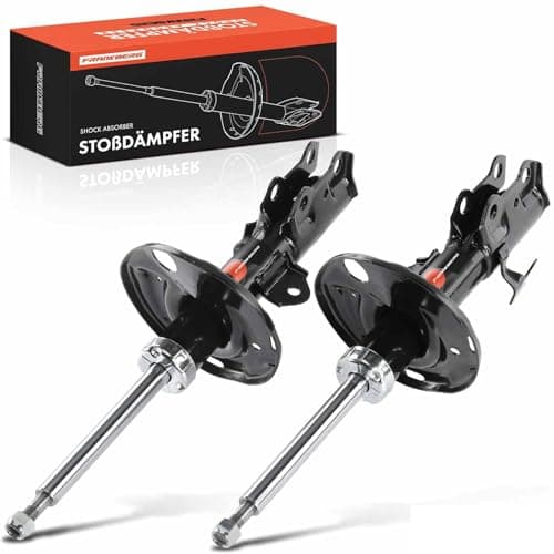 Image of Frankberg 2x Shock Absorber Strut Front Left Right 495mm Gas pressure Compatible with A.u.r.i.s Estate E18 E15 C.o.r.o.l.l.a Saloon E18 ZRE1 Replace# 485108Z062