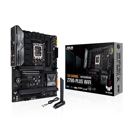 Image of ASUS TUF GAMING Z790-PLUS WIFI, Intel Z790, 1700, ATX, 4 DDR5, HDMI, DP, Wi-Fi 6E, 2.5G LAN, PCIe5, RGB, 4x M.2