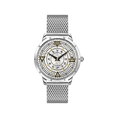 Image of Thomas Sabo Men's Rebel At Heart | Silver Element Dial | Steel Mesh Bracelet WA0387-201-201-42