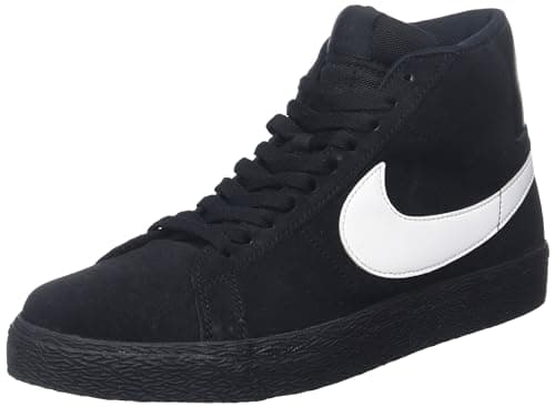 Image of Nike SB Zoom Blazer Mid Shoes Black Size: 9 UK