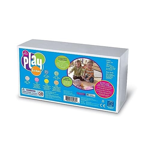 Image of Learning Resources Playfoam® Student Set, 6-Pack, Non-Toxic, Creative Sensory Play & Fidget Toy Gifts for 3 4 5 6 7 Year Old Kids Boys & Girls