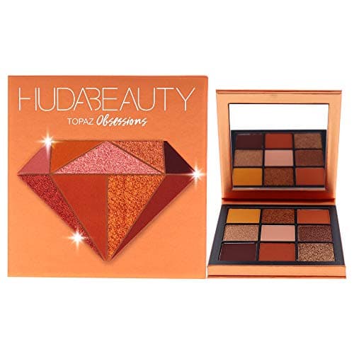 Image of Huda Beauty Topaz Obsessions Eyeshadow Palette, 2 ml, Bronze