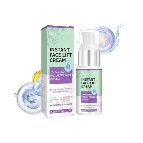 Image of Skin Tightening Cream For Face,Instant Face Lift,Instant Wrinkle Remover,Firming FaCe Cream,Visible Wrinkle Filler,Deep Moisturising&Hydrating,Firming Sagging Skin For Facial & Neck,Smooth Fine Lines