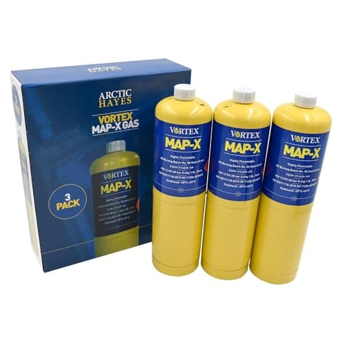 Image of Arctic Hayes Pack of 3 Map X Gas Canisters, 400g Each