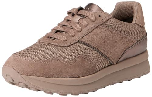Image of Geox Women's D Runntix A Trainers, Taupe, 5 UK