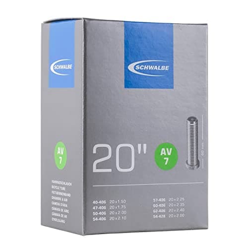 Image of Schwalbe AV7 20 x 1.5 - 2.50 Inch Inner Tube with Schrader Valve