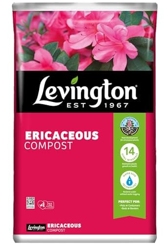 Image of 50L Ericaceous Compost, Peat Free, Multi Purpose Gardening Soil for Indoor & Outdoor Plants, Ideal for Garden & Container Growing, Multi-Purpose Fertiliser