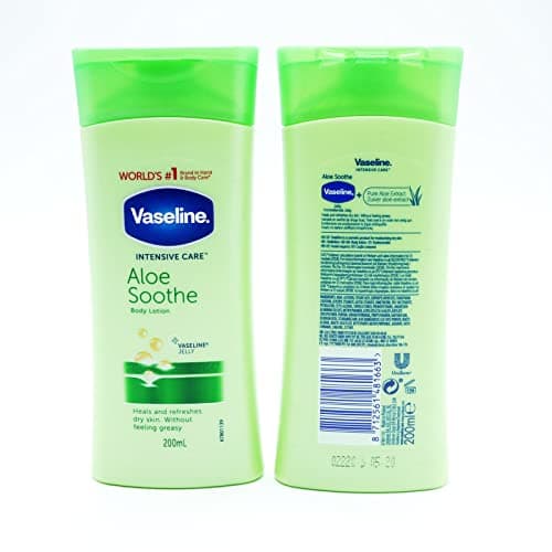 Image of Vaseline Essential Moisture Aloe Fresh Light Feeling Lotion, 200 ml (Pack of 3)