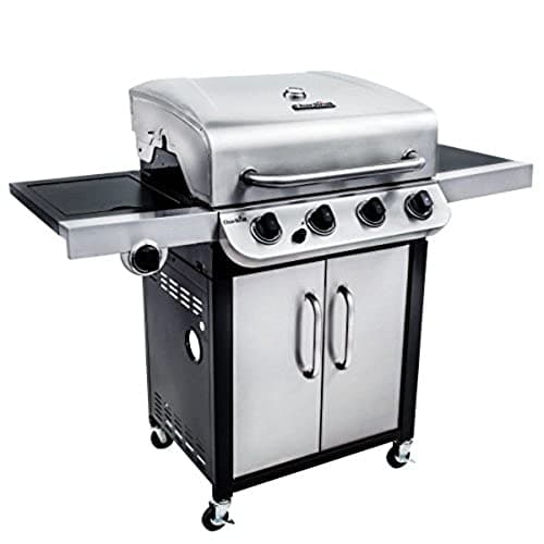 Image of Char-Broil Gas BBQ Convective 440 S - 4-burner Barbecue with Cast iron Grates, Stainless Steel Burners - Ideal for Outdoor Cooking, Garden, Balcony and Patio