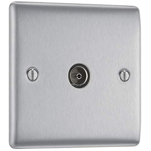 Image of BG Electrical Single Co-Axial Socket