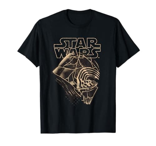 Image of Star Wars The Rise Of Skywalker Kylo Ren Mask T-Shirt