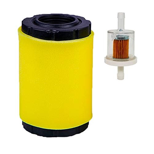 Image of ZLKSKER 796031 Air Cleaner w/Fuel Filter, Replace for B&S 591334 594201 797704 31A507 31A607, Lawn Mower Air Filter