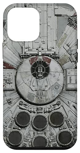 Image of Star Wars Millennium Falcon Close Up Gray Case for iPhone 12 mini