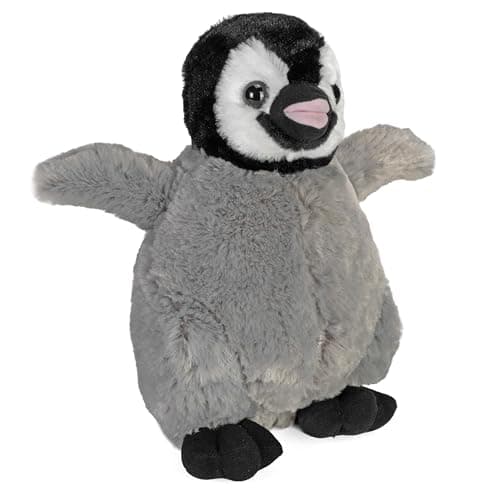 Image of Wild Republic Penguin Plush, Stuffed Animal, Plush Toy, Gifts for Kids, Cuddlekins 12 Inches, White, Black