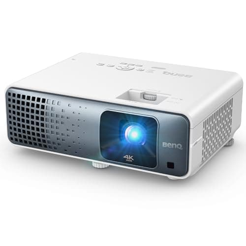 Image of BenQ TK710 4K HDR Laser 3200lm Movie and Gaming Projector with 4ms Response Time, 240Hz Refresh Rate, HDR10 & HLG, ARC/eARC Support, Vertical Lens Shift, 3D Keystone, 1.3x Zoom, HDR Game Modes