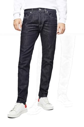 Image of Diesel Thommer 084HN Men's Jeans Regular Slim Skinny, Blue (Azul 084hn), 26W x 32L