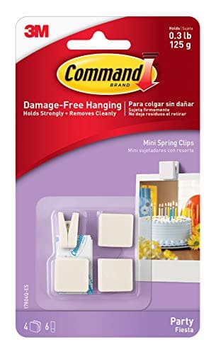 Image of Command 17804Q-ES Party Mini Spring Clips