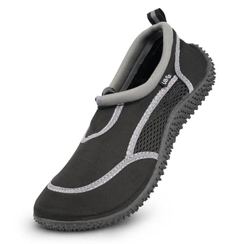 Image of Urban Beach Unisex Mono Toggle Walking Shoe, Black, 10 UK