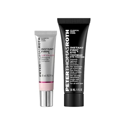 Image of Peter Thomas Roth Instant Firmx Lift & Plump Set - Bestselling Firmx Eye Tightener & Lip Plumper for Instant Lifting , Wrinkle Reduction, Anti-Aging, Firming & Hydrating Treatment