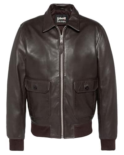 Image of Schott NYC Lcaviator jacket Man, Brown, S