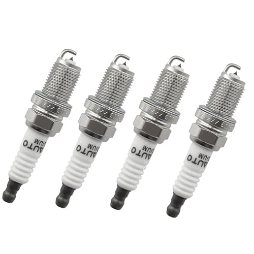 Image of PEIUOK Spark Plug Set 4 PCS Sparkplug Iridium Compatible with Toyota Corolla CITROËN C2 C3 Fiat Ford Escort Fiesta Honda Hyundai Kia Land Rover Peugeot VOLVO Mazda Nissan Renault Seat 01020002QT