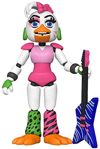Image of Funko Action Figure: Five Nights At Freddy's (FNAF) - PizzaPlex - Glamrock Chica the Chicken - Collectable Toy - Gift Idea - Official Merchandise