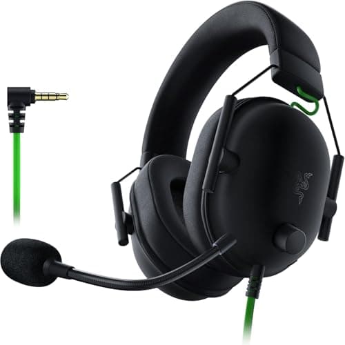 Image of Razer BlackShark V2 X - Multi-Platform Wired E-sports Headset (Triforce 50 mm Drivers, Advanced Passive Noise Cancellation, 7.1 Surround Sound, Hyperclear Cardioid Mic) Black